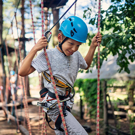 Accrobranche Camping La Grande Métairie Carnac Tohapi